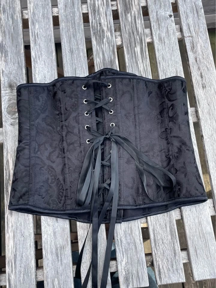Black Bustier Corset (M) - photo 2