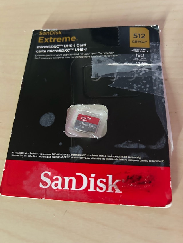 SanDisk Ultra 256GB microSDXC Memory Card