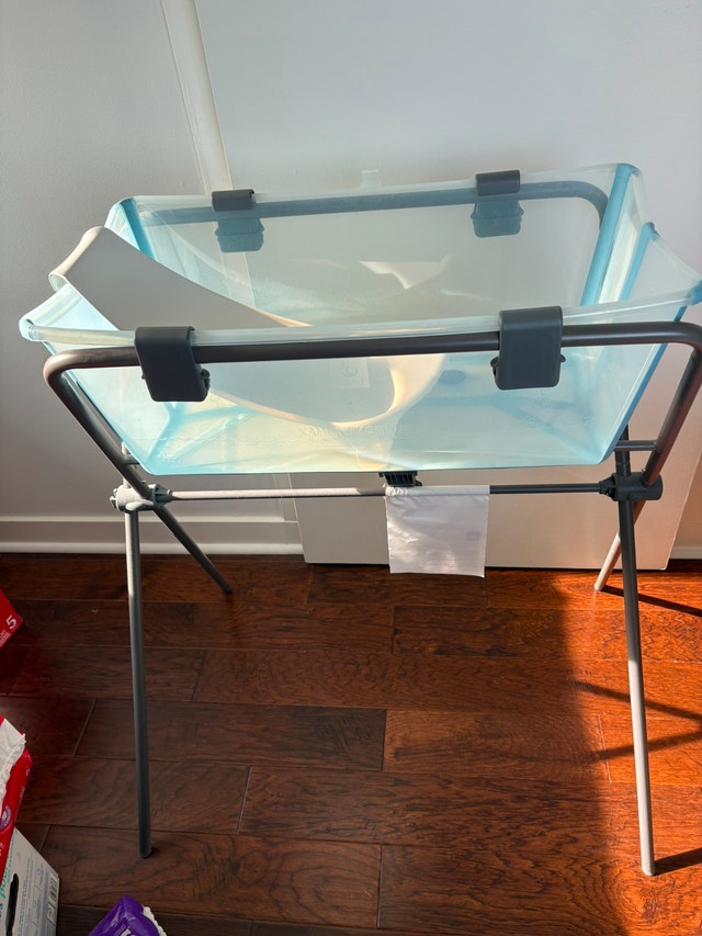 Stokke Flexi Bath Stand, Tub and Newborn Support