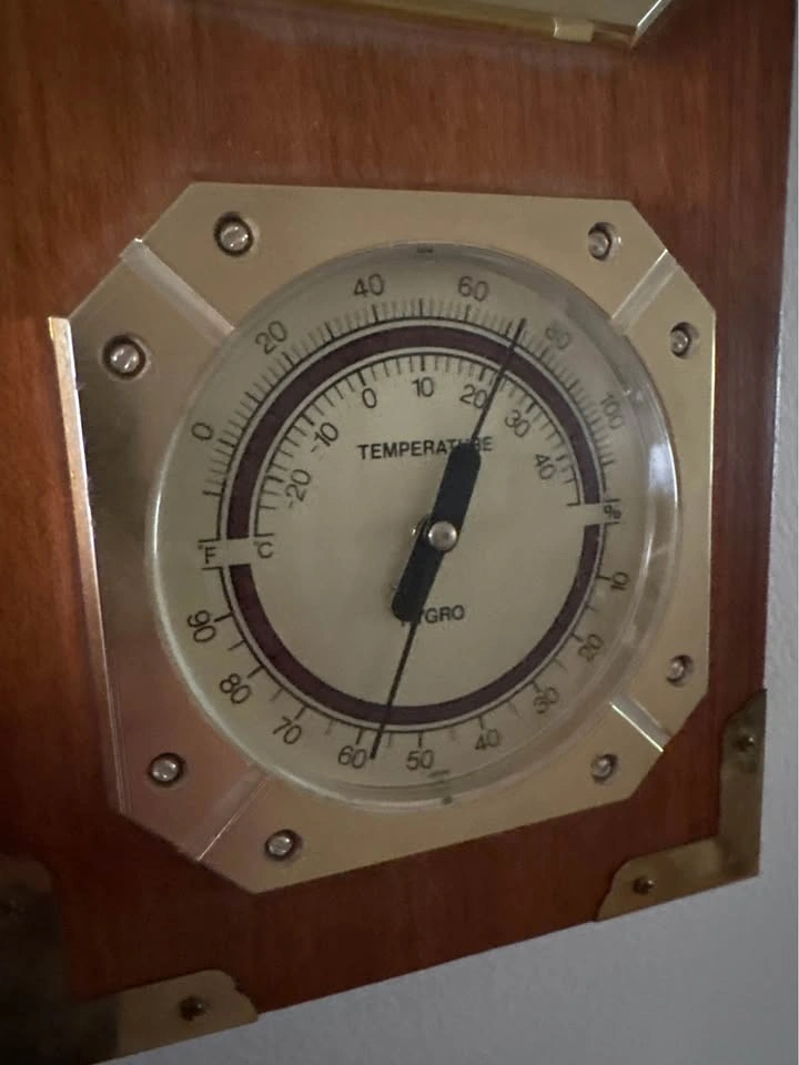 Vintage 70’s Solar (Japan) Maritime Weather Station - photo 3