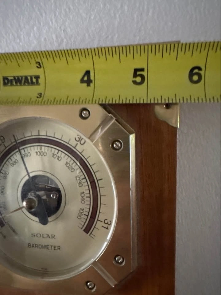 Vintage 70’s Solar (Japan) Maritime Weather Station - photo 5
