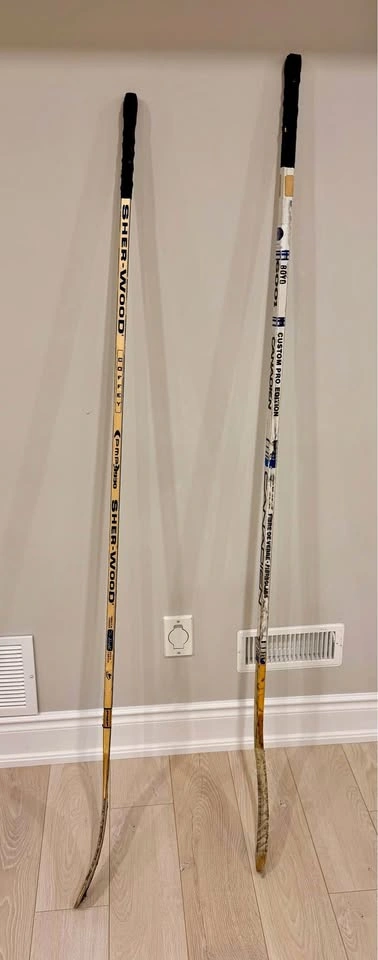 Sher-Wood PMP 9930 and Canadien 6001 Hockey Sticks