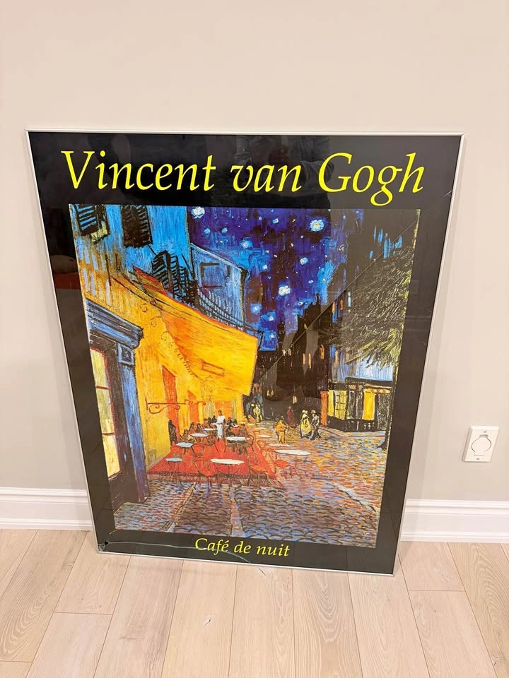 Vincent van Gogh Café de nuit Framed Poster