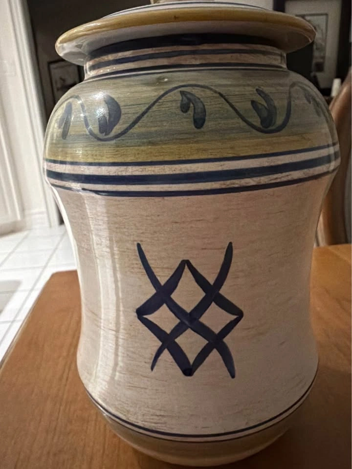 L'Antica Deruta Italian Apothecary Jar - photo 2