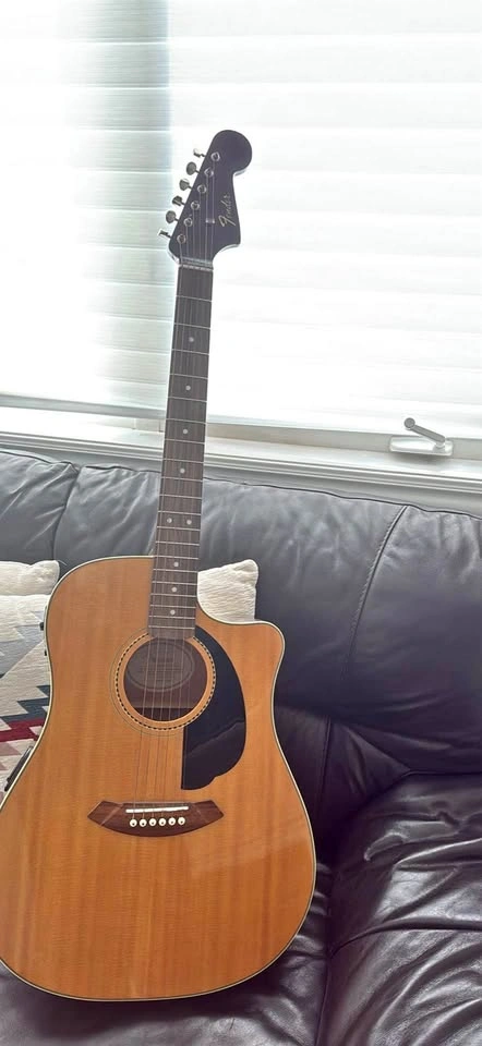 Fender CD-60CE Acoustic-Electric Guitar – Natural