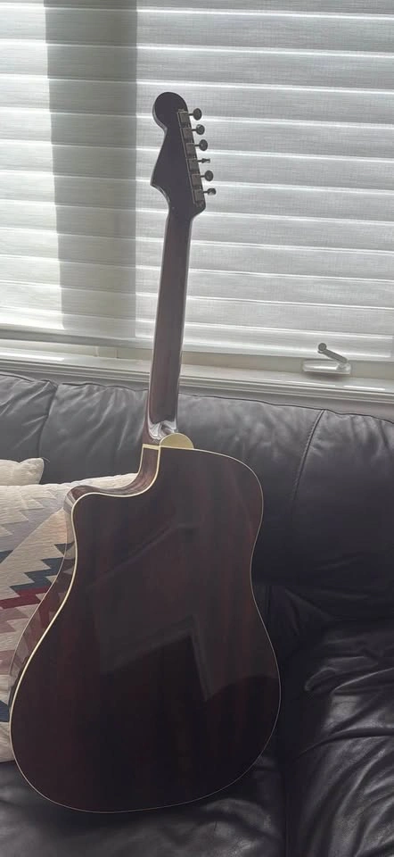 Fender CD-60CE Acoustic-Electric Guitar – Natural - photo 4