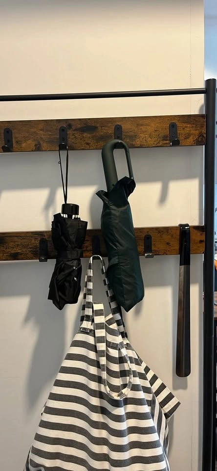 Entrance Organizer/ Shoe Rack/ Hall Tree with Bench - photo 2