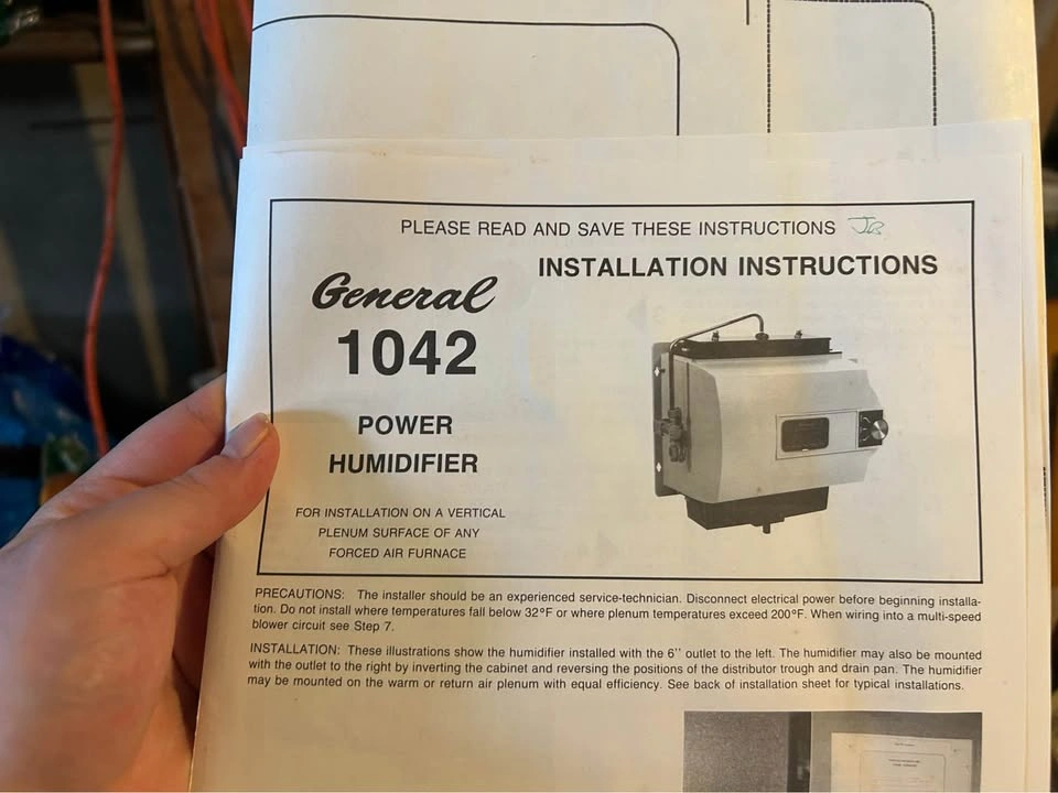 General 1042 Power Humidifier - photo 3