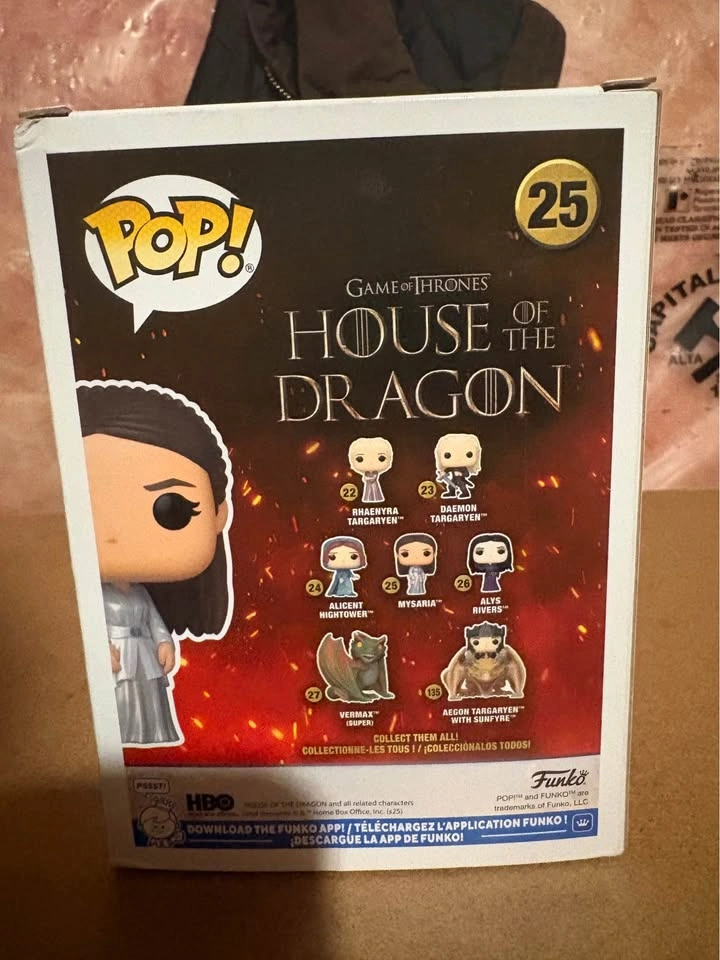 House of the Dragon Mysaria Funko - photo 2