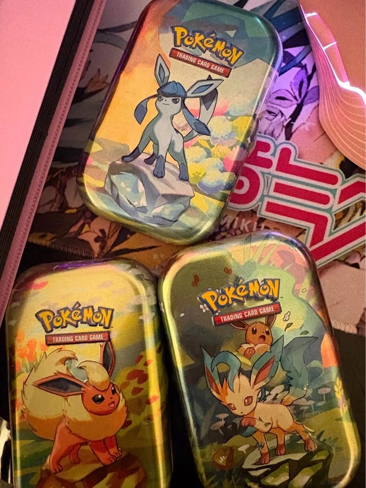Pokemon binder, poster and tins - photo 4