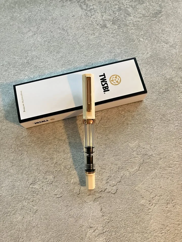 TWSBI ECO Creme fountain pen EF extra fine nib