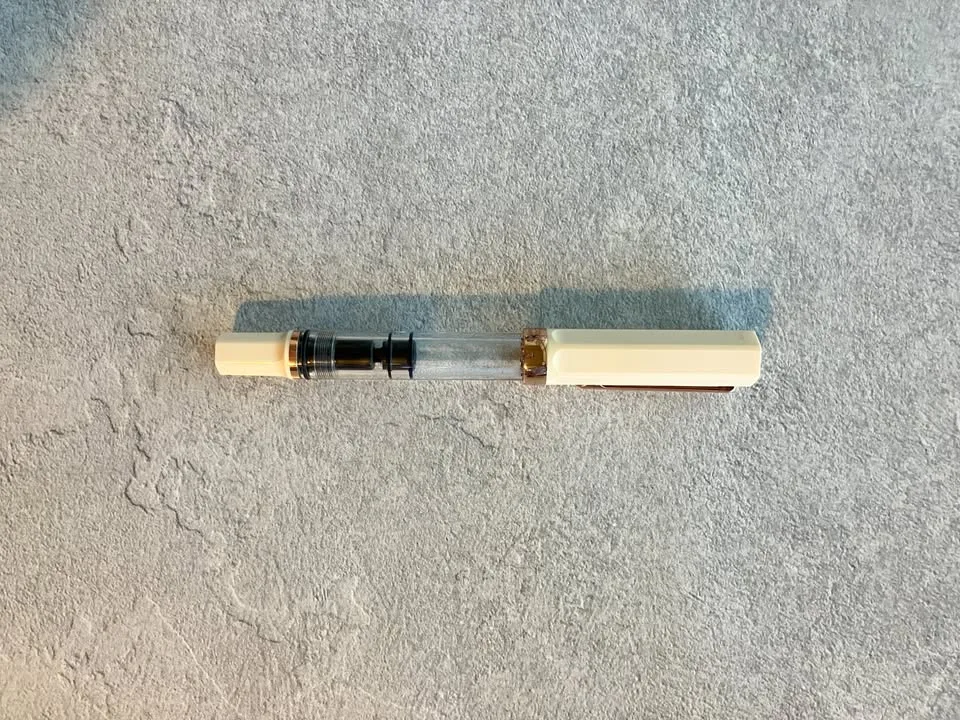 TWSBI ECO Creme fountain pen EF extra fine nib image indicator(3)