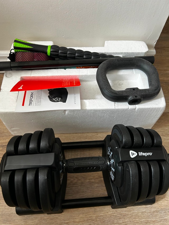 3-in-1 Adjustable Dumbbell - photo 2