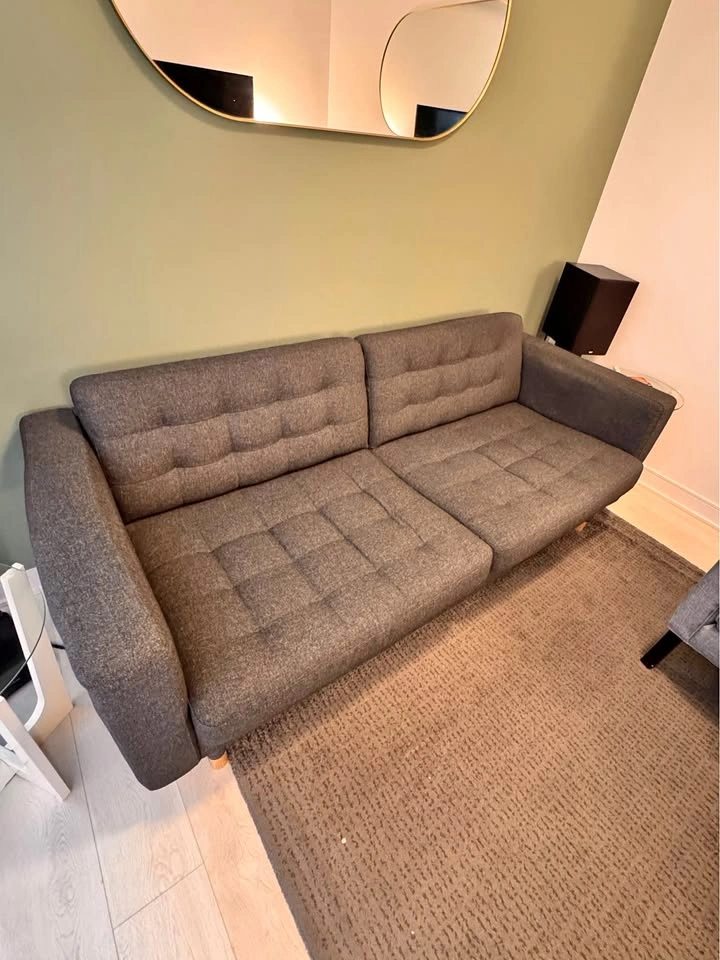 Sofa IKEA MORABO, Gunnared dark gray/wood