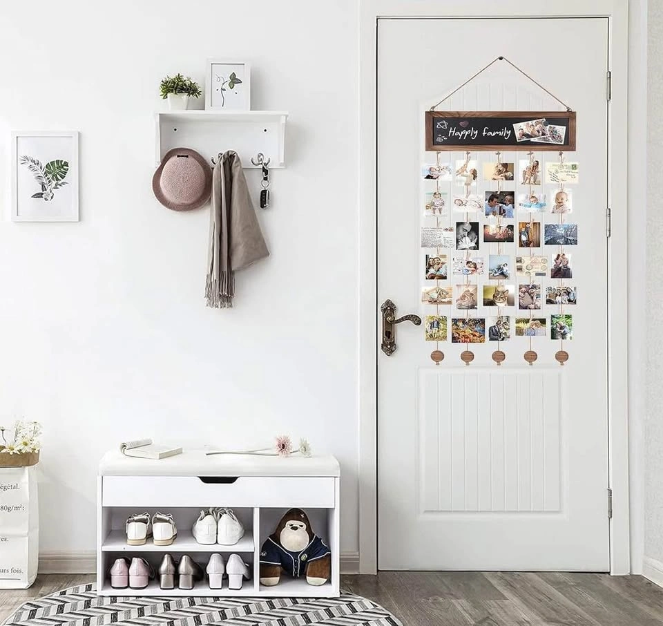 New photo display board memory maker with clips - photo 3