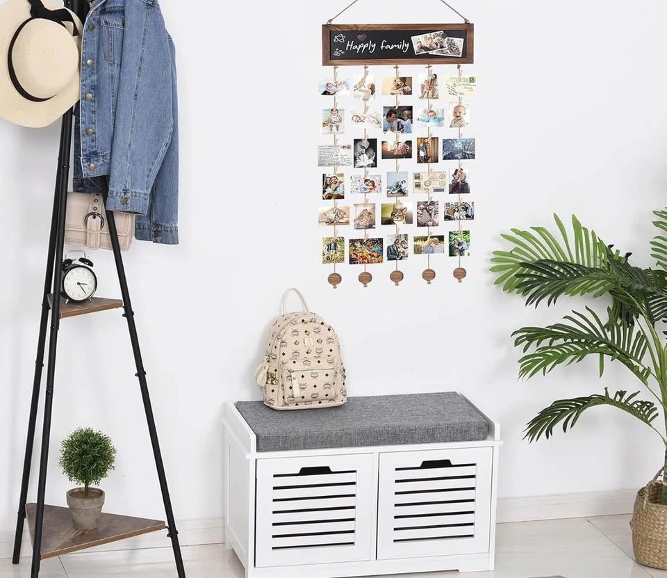 New photo display board memory maker with clips - photo 4