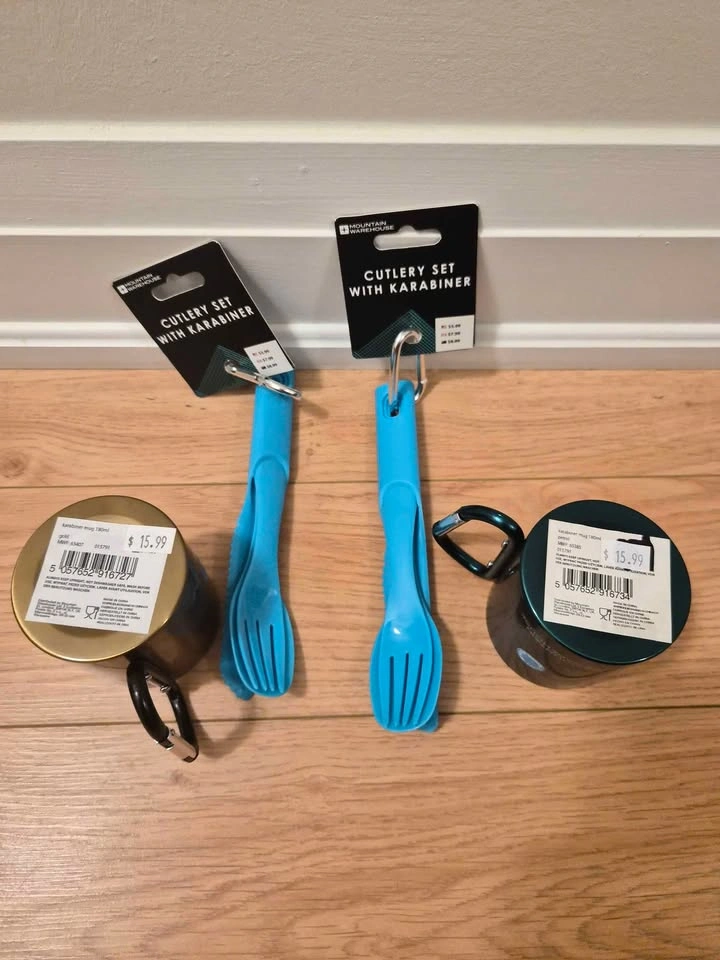 Mountain Warehouse Karabiner Mugs and Cutlery Sets - photo 2