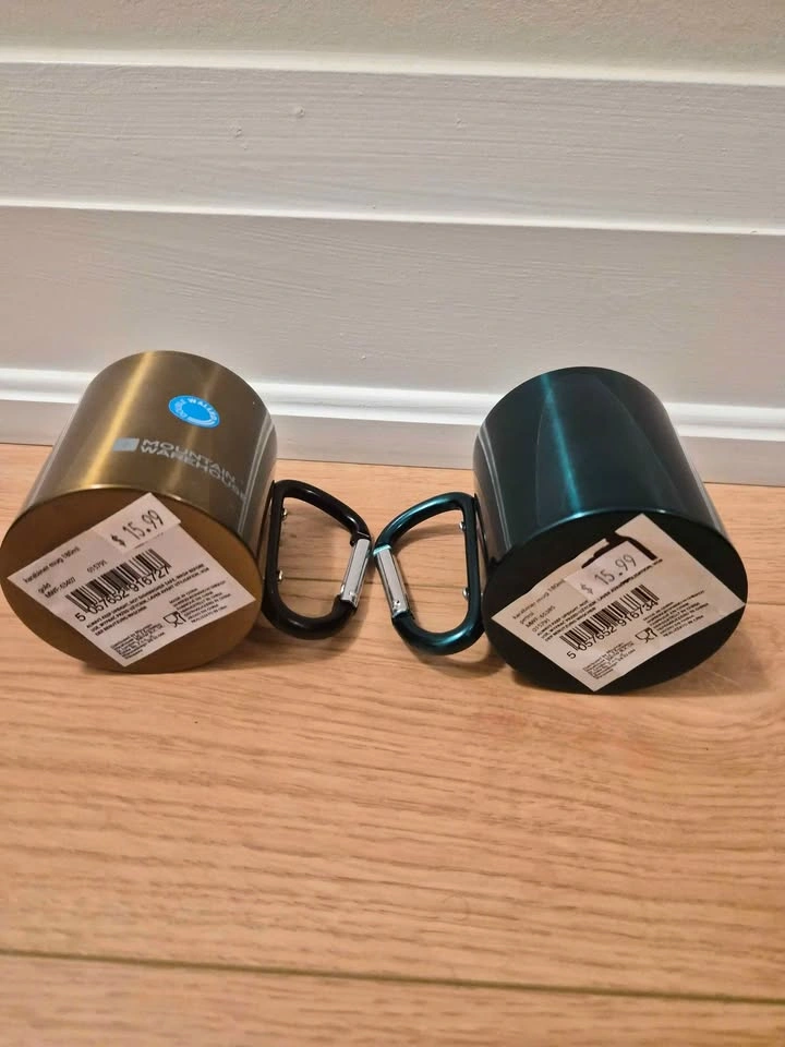 Mountain Warehouse Carabiner Mugs BRAND NEW - photo 2