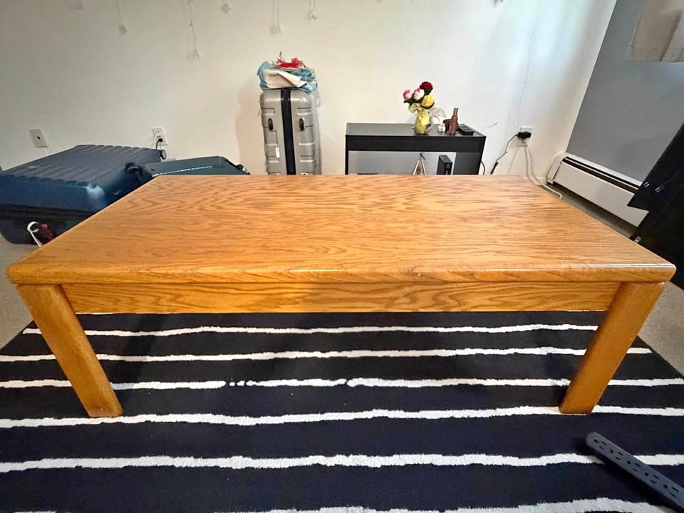 Wooden center/living room table