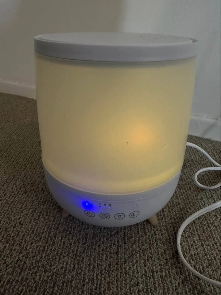 OMNIMAX Top Fill Ultrasonic Humidifier with LED Light - 0.5 Gall - photo 2