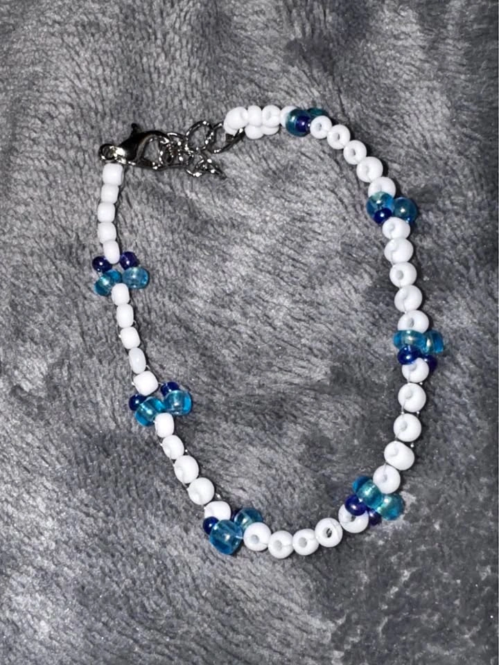 Butterfly beaded bracelet minimalistic