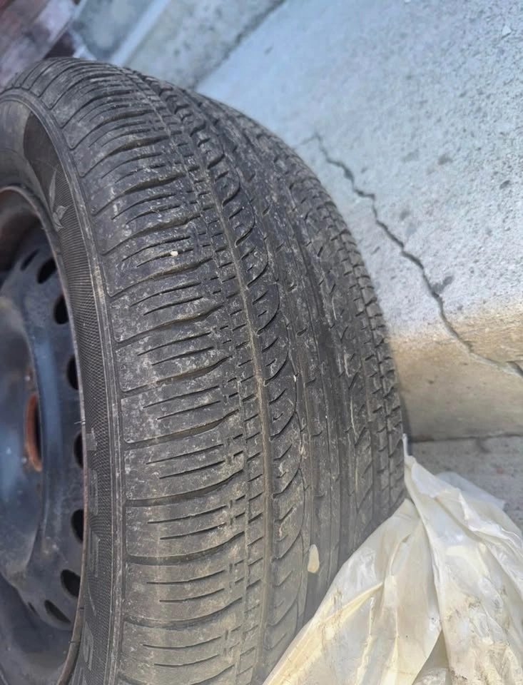 4 Used Kapsen All Season Tires Set with Steel Rims – 185/65 R15 - photo 4