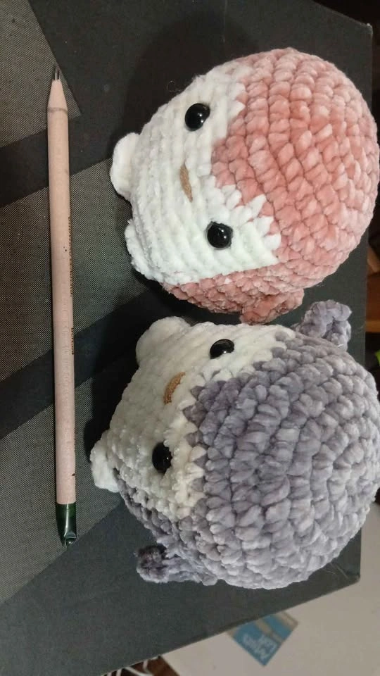 Handmade crochet penguin couple - photo 2