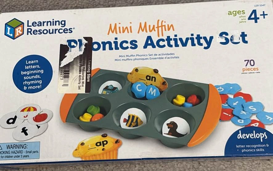 Learning Resources Mini Muffin Phonics Activity Set - photo 2