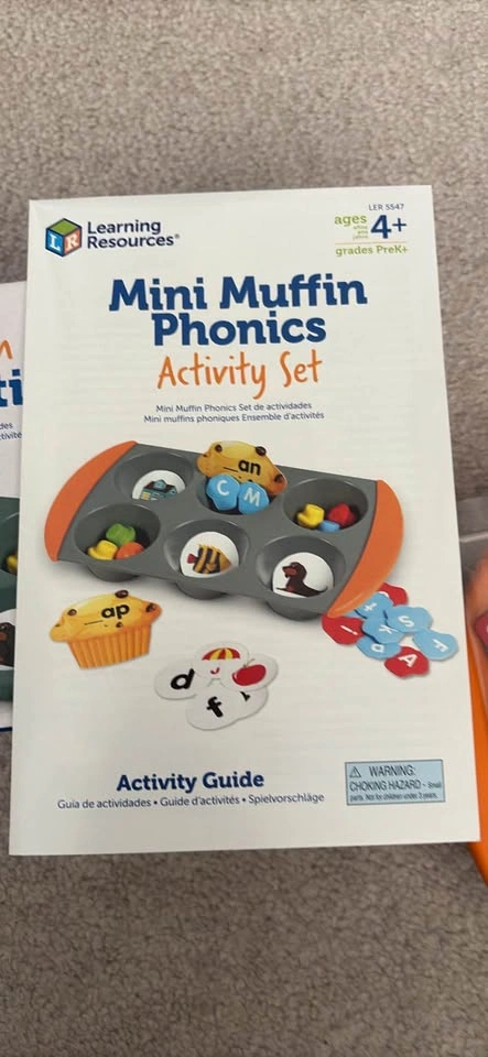Learning Resources Mini Muffin Phonics Activity Set - photo 3