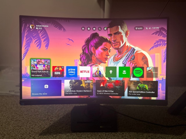 ASUS ROG Strix XG27WCS 27” 1440p 180Hz Curved Gaming Monitor - photo 2