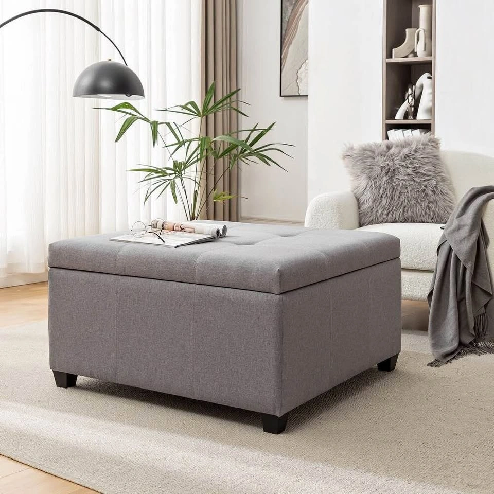 Jana Tufted Storage Ottoman