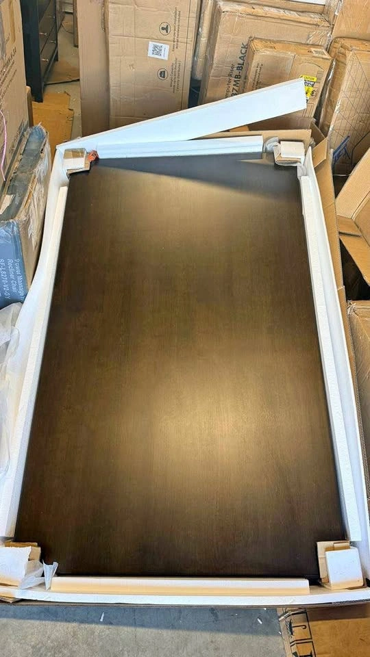 Ballarat Heavy Duty Solid Wood Dining Table - Dark Brown