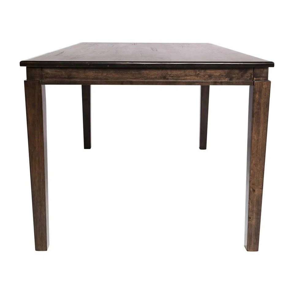 Ballarat Heavy Duty Solid Wood Dining Table - Dark Brown - photo 4