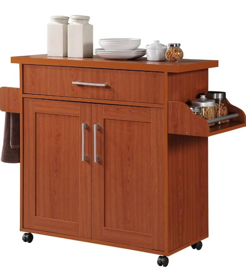Hodedah Kitchen Island | Cherry | Brand New & Fully Assembled - photo 2