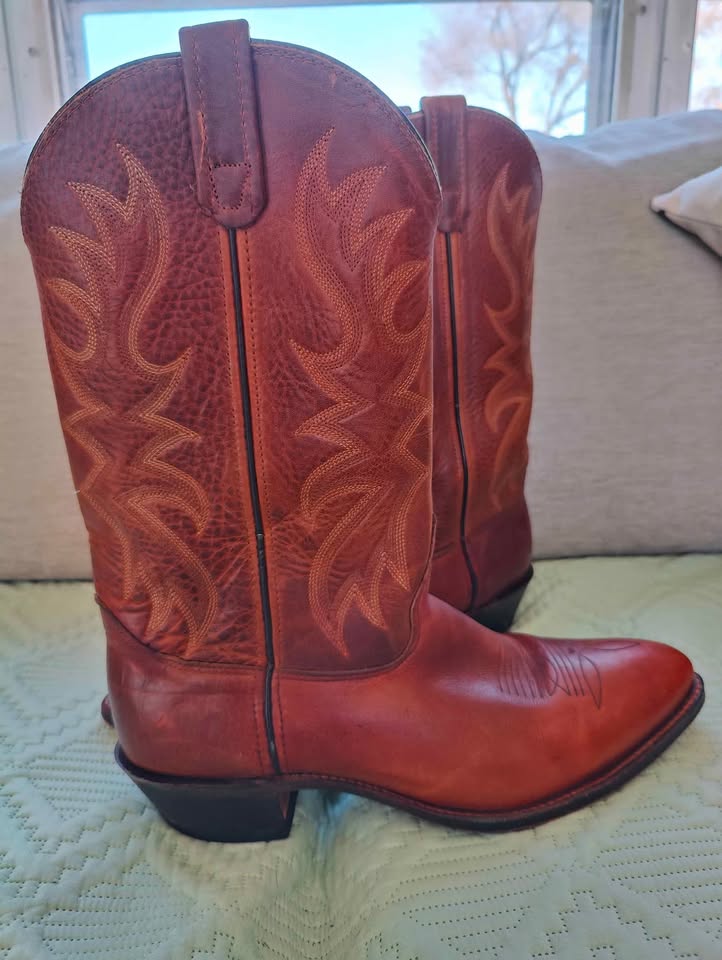 Men's Western Cowboy Boots Brown - Size 11 EE - photo 4