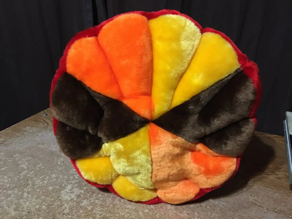 GOBBLE GOBBLE TURKEY PLUSH THANKSGIVING BIRD FK LTD 13" - photo 5