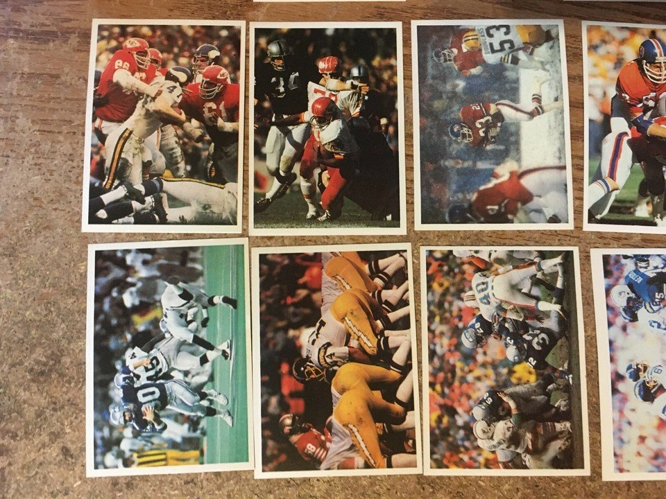 1986 Jeno's Pizza Rolls NFL Action Stickers Complete Set - photo 2