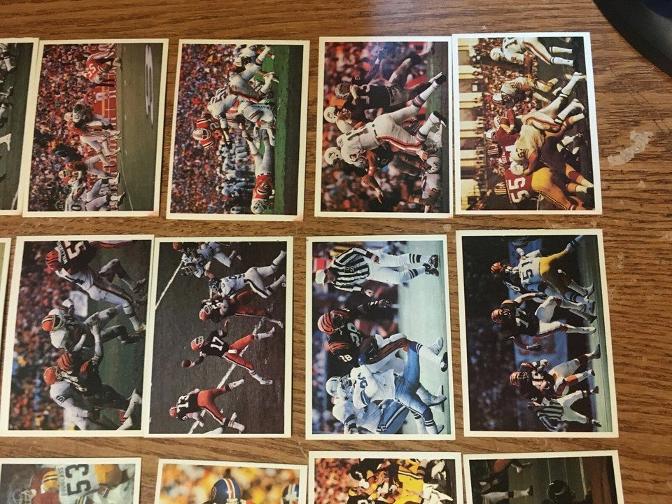 1986 Jeno's Pizza Rolls NFL Action Stickers Complete Set - photo 5