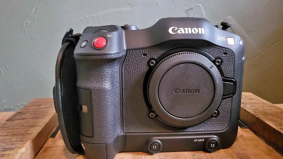 Canon C70 Cinema Camera and charger