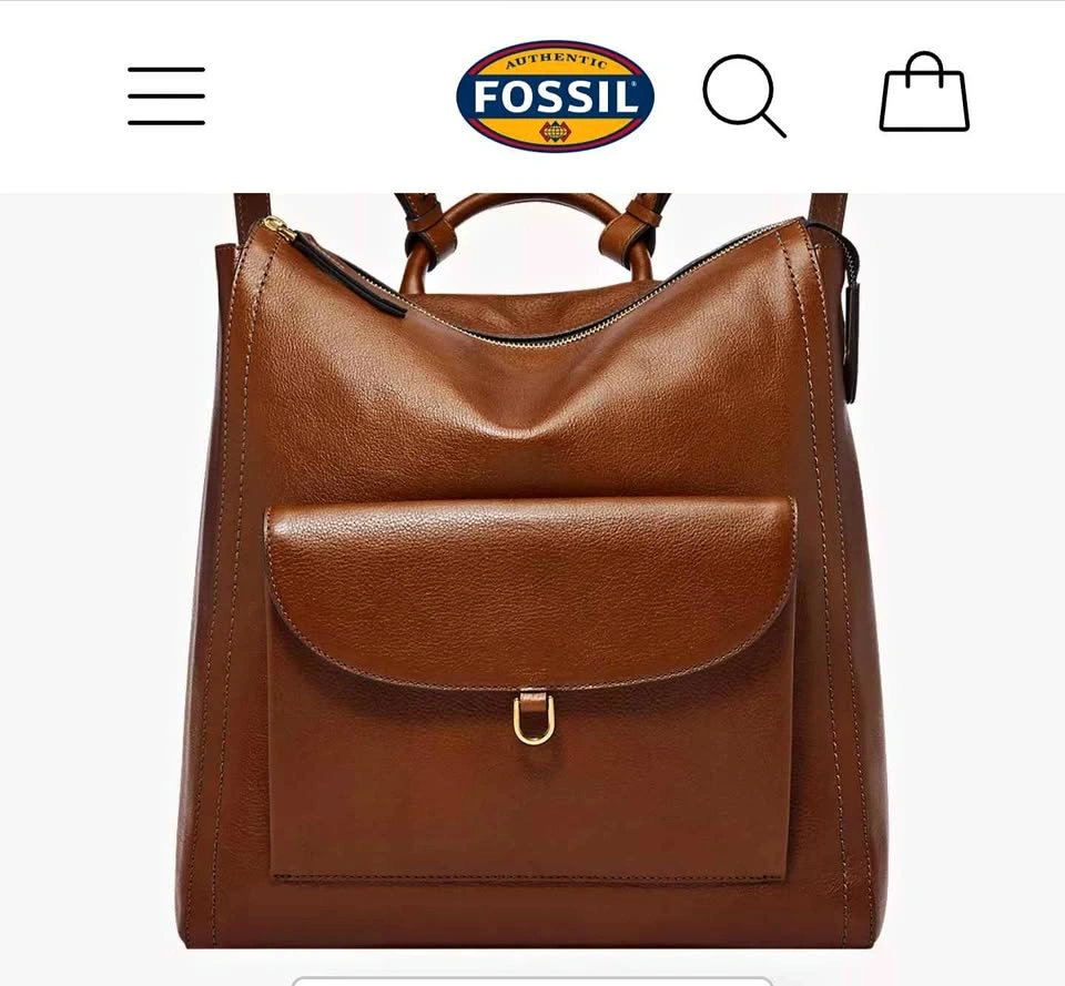 FOSSIL BRAND Parker Leather Backpack