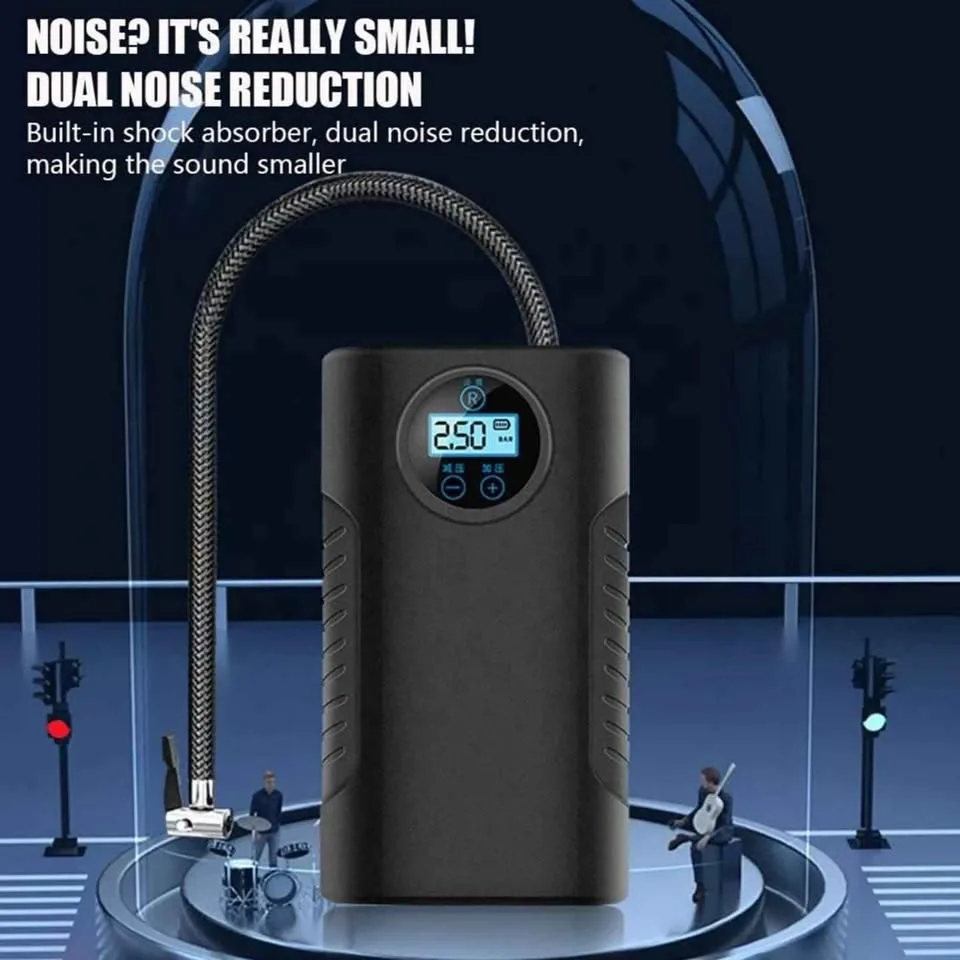 Digital Air Compressor for Cars and Bikes image indicator(3)