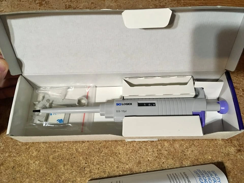 SCILOGEX Micropette Plus 0.5-10μl Adjustable Pipette