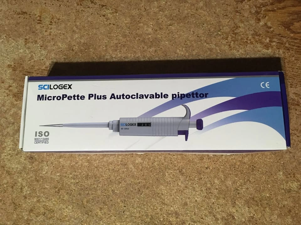 SCILOGEX Micropette Plus 0.5-10μl Adjustable Pipette - photo 2