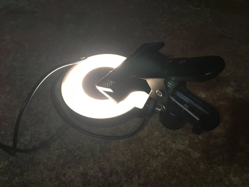Selfie Ring Light with Universal Clip and Webcam Mount - photo 2
