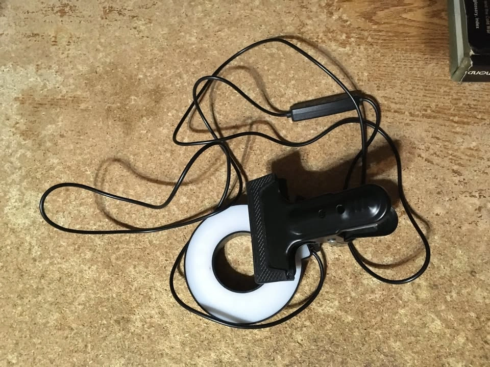 Selfie Ring Light with Universal Clip and Webcam Mount - photo 4