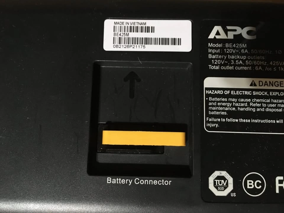 APC UPS 450VA Battery Backup Surge Protector BN450M - photo 5