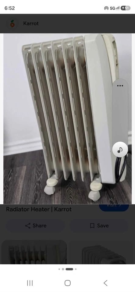 Noma oil filled heater - photo 2