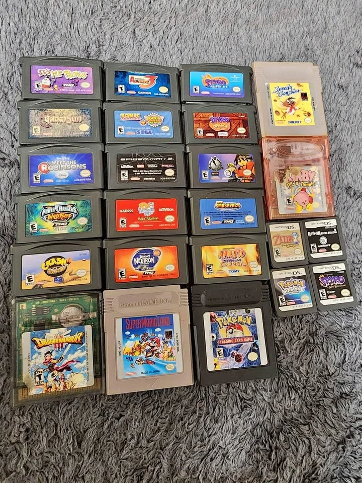 Nintendo DS/GBC/GBA - Authentic Game Collection