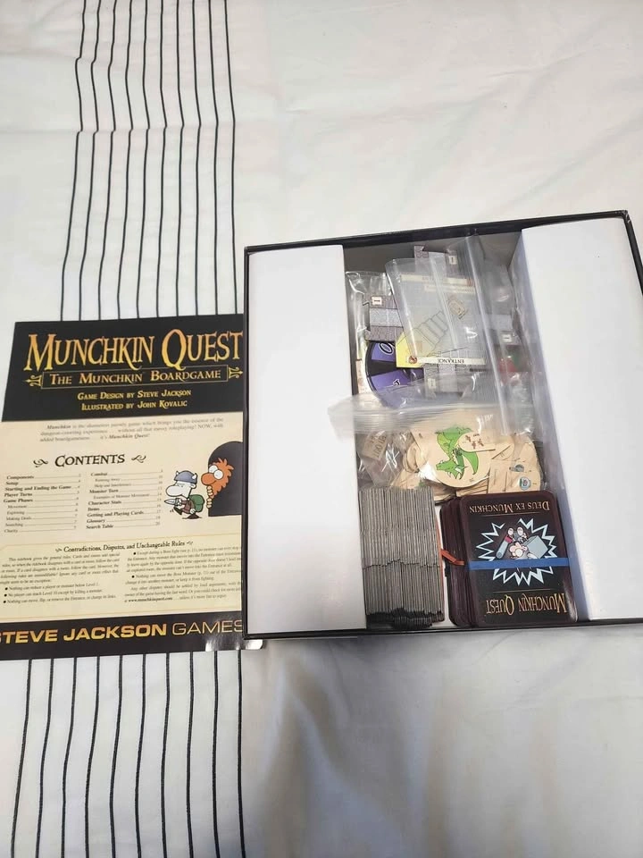 Munchkin Quest Boardgame - photo 2