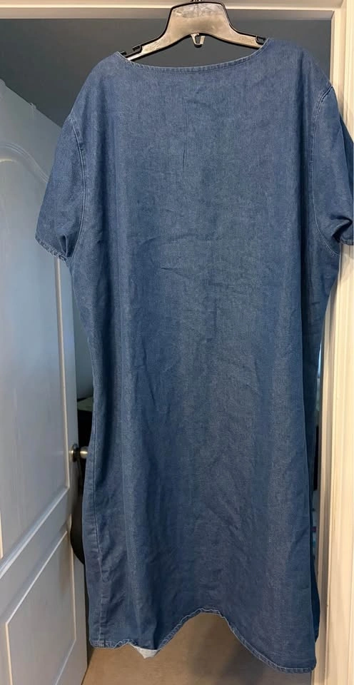 Denim SHEIN dress, 3X - photo 2